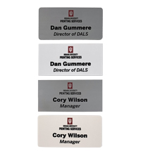 magnetic name badge